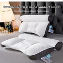 Orthopedic Bed Pillow Ergonomic Cervical Support Anti-traction Goose Down Pillow 40x58cm - TUZZUT Qatar Online Shopping