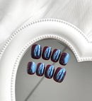 24pcs REMOVABLE FAKE NAILS BEAUTY NAIL ART FASHION STYLE 468124 - TUZZUT Qatar Online Shopping