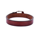 Men Solid Leather Belt LB89 - TUZZUT Qatar Online Shopping