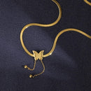 Stainless Steel Metal Jewelry Three Dimensional Butterfly Fringe Girls Model-25 - Tuzzut.com Qatar Online Shopping