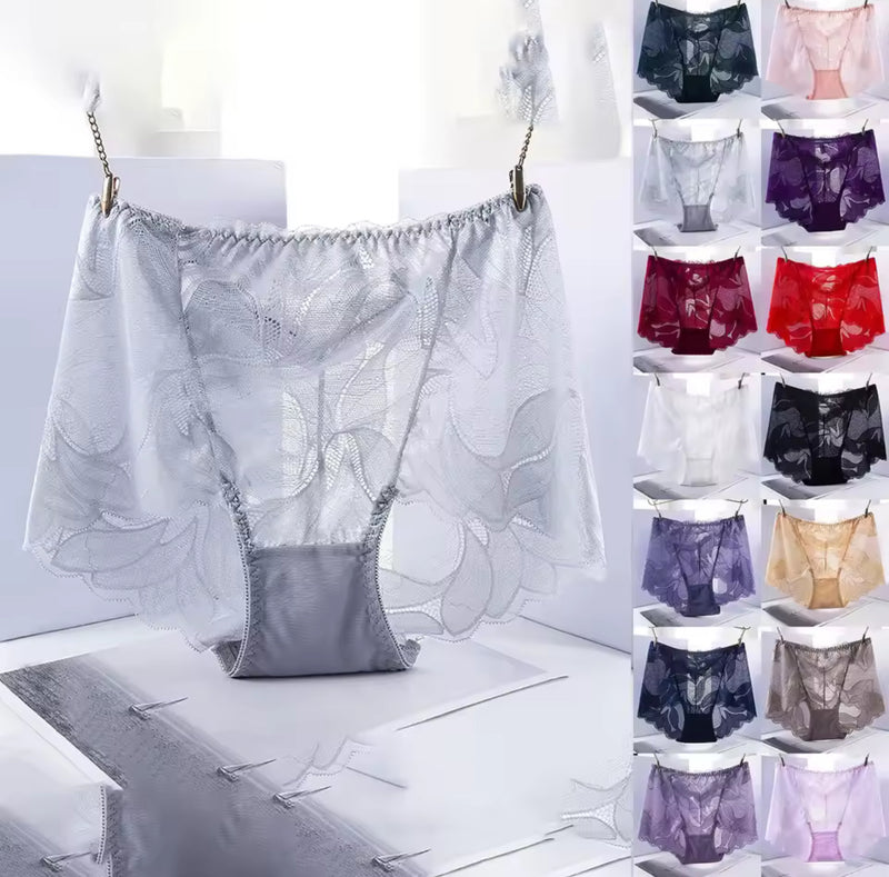 5pcs Women's Lace Panties High Waist Plus Size WAL001-121833 - TUZZUT Qatar Online Shopping