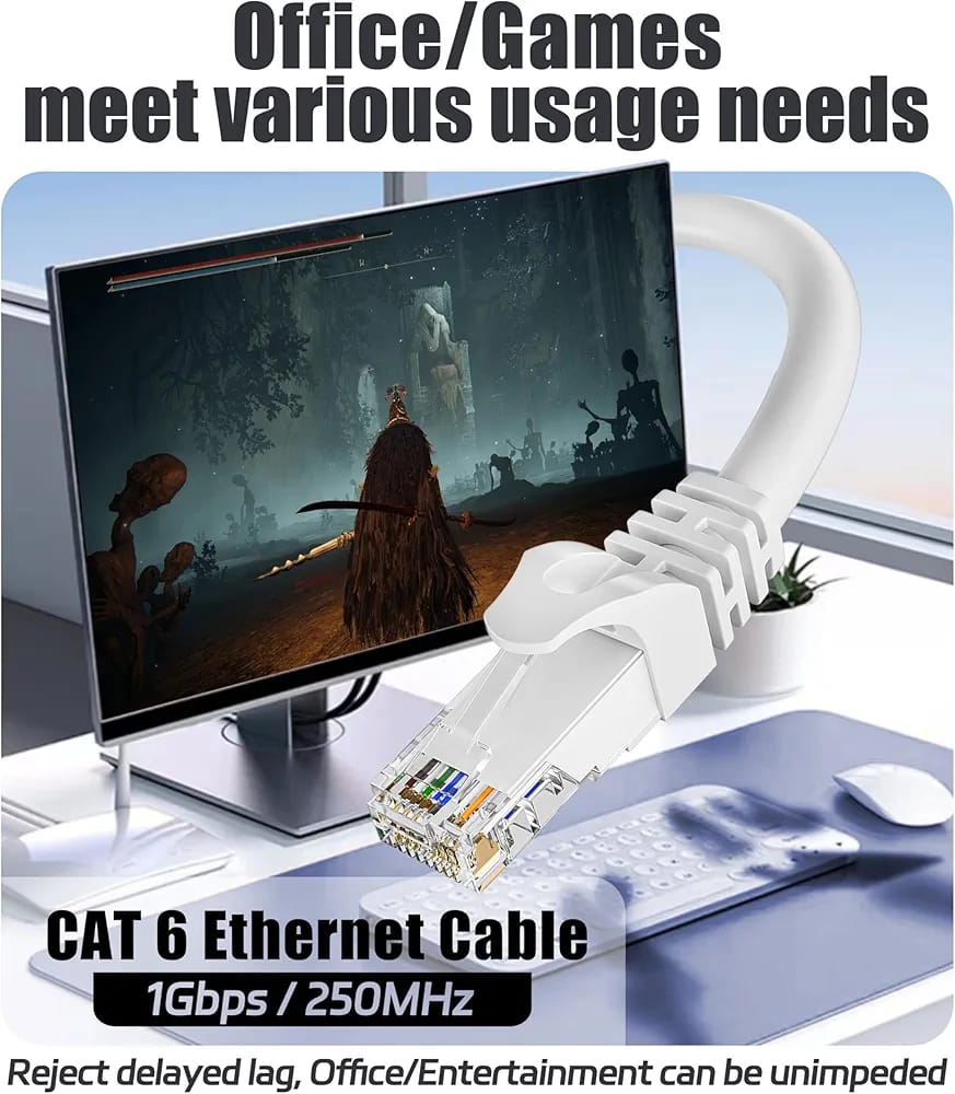 Cat 6 Outdoor Indoor High Speed Internet Cable Cat 6 Outdoor Indoor High Speed Internet Cable