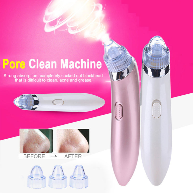 Electric Blackhead Remover Acne Pro Vacuum Pore Cleaner Exfoliating Cleansing Comedo Suction Facial Beauty Machine X2674310 - Tuzzut.com Qatar Online Shopping