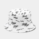 Bucket Sun Hat Double-Sided Fisherman Hat Fashion Printing Casual Bucket Hat  423184 - TUZZUT Qatar Online Shopping
