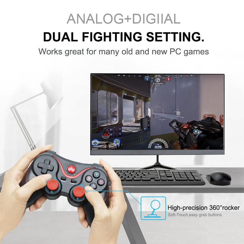X3 Wireless Bluetooth Gamepad 457463 X3 Wireless Bluetooth Gamepad 457463