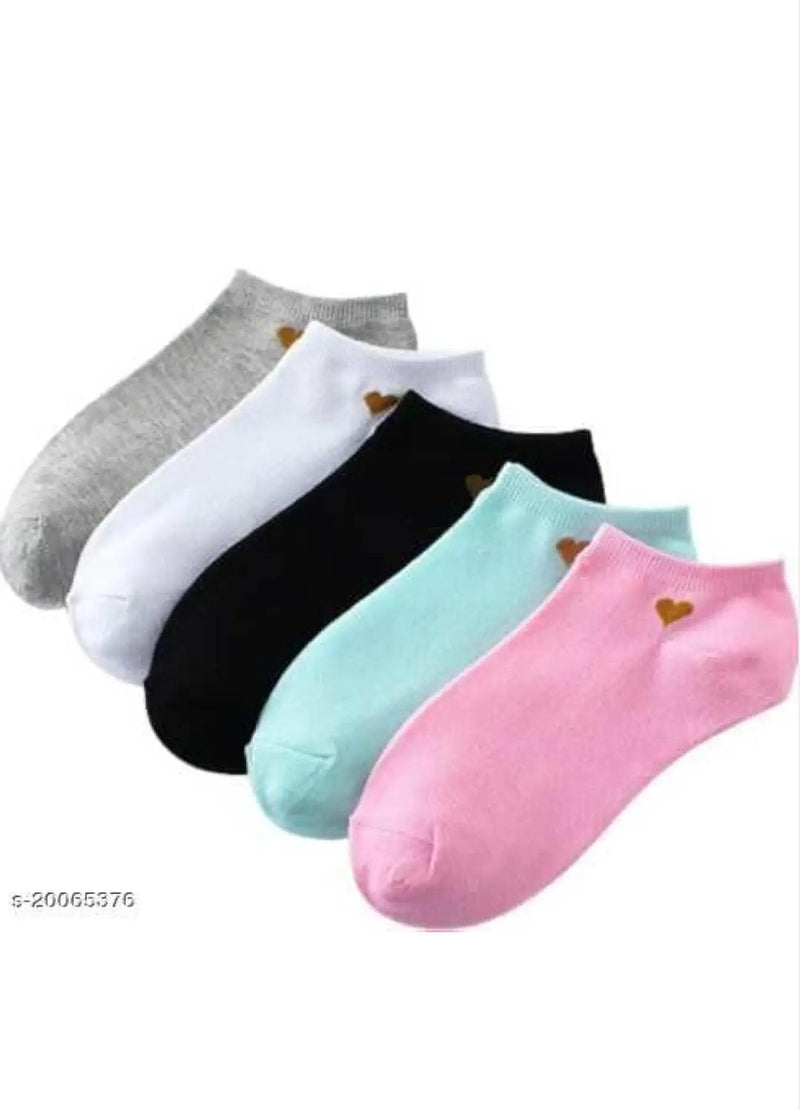 Ladies Ultra Soft BreathableLowcut Ankle Socks X1384380 - TUZZUT Qatar Online Shopping