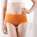 5 Pcs Women Ice Silk Seamless High Waist Panties CN606 - Tuzzut.com Qatar Online Shopping