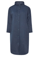 Curve Button Through Hooded Maxi Jacket 55943 - TUZZUT Qatar Online Shopping