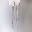 Heart-shaped Long Tassel Earrings for Women - Tuzzut.com Qatar Online Shopping