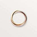 Trinity Ring Classic White Gold Rose Gold Yellow Gold DN2016 - TUZZUT Qatar Online Shopping