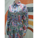 Skirt suit Middle East Muslim Fashion Women's Autumn New Fashion Elegant Printed Long Sleeve Shirt    B138358 - TUZZUT Qatar Online Shopping