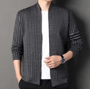 Men's Knitted Cardigan Sweater XL B-574314 - TUZZUT Qatar Online Shopping