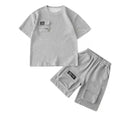 Kids Casual  Black T-shirt + Pocket Short Pant Set   1659209 - TUZZUT Qatar Online Shopping