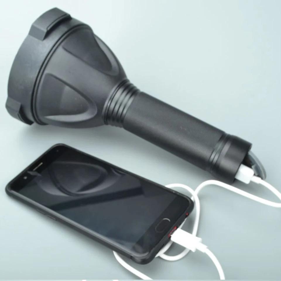 The Farthest Lighting Distance Led Flashlight Big Aluminum Cup XPH50 W572 The Farthest Lighting Distance Led Flashlight Big Aluminum Cup XPH50 W572