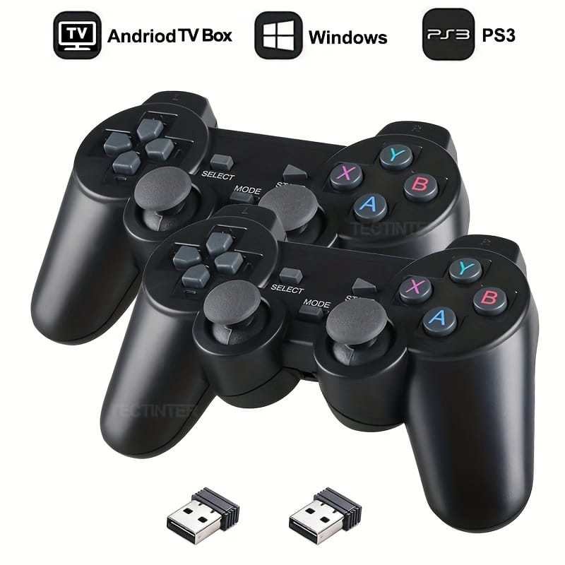 Dual Wireless Controllers Video Game Stick 518000 - TUZZUT Qatar Online Shopping