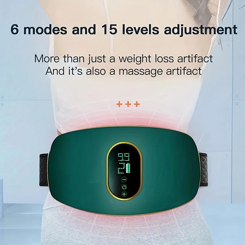 Revolutionary Fat Spinning Machine Fiber Waist Belt Waist Fitness Massager Weight Loss
