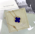 Flower Necklace Pretty Design Long Chain Simple Design Necklace W10182 - TUZZUT Qatar Online Shopping