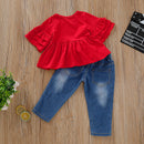 Cool  Girls  Clothes  Short  Sleeves Outfits 842164 - TUZZUT Qatar Online Shopping