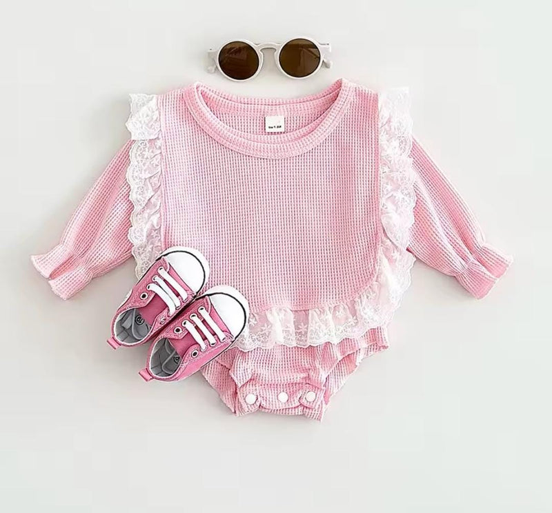 Baby Girl Princess Romper Long Sleeve Pajamas  S5119321 - TUZZUT Qatar Online Shopping