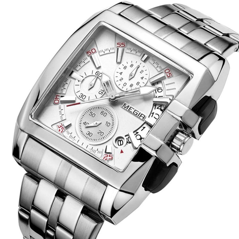 MEGIR Sports Chronograph Watch W7513 - TUZZUT Qatar Online Shopping