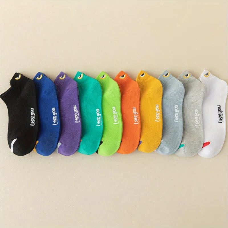10 Pairs Assorted Color Socks S4887489