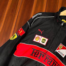 Stylish Black Bomber Racing Jacket 1306 - TUZZUT Qatar Online Shopping