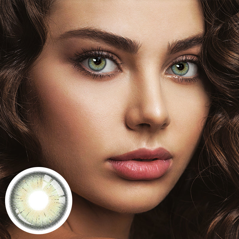 Unibling Oasis Jade Contact Lenses for Eyes (1 Pair) Unibling Oasis Jade Contact Lenses for Eyes (1 Pair)