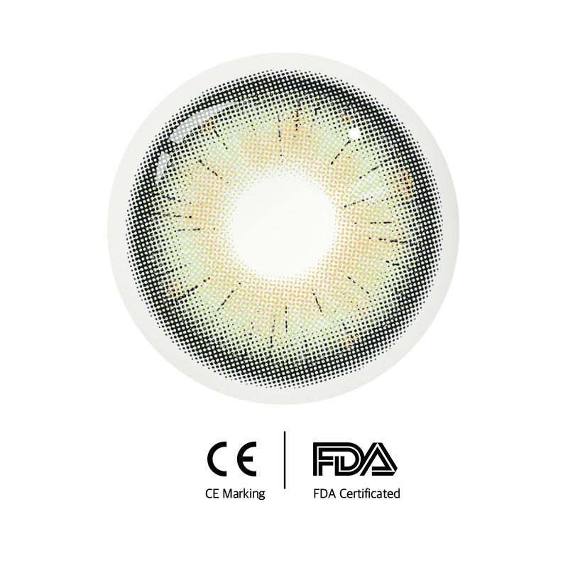 Unibling Oasis Jade Contact Lenses for Eyes (1 Pair) - TUZZUT Qatar Online Shopping