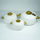High Quality Insulated Casserole Set 3 Pcs Hot Pot -1000ml/2000ml/3500ml -FW211 - TUZZUT Qatar Online Shopping