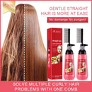 Straight hair combStraightener Hair Cream With CombHair straightening cream 150ml - Tuzzut.com Qatar Online Shopping