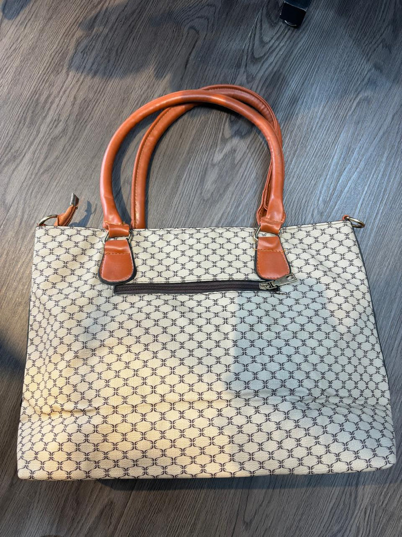 Bag for Women Trendy Large Capacity Pu Leater Handbag Top HandleBags   B57946 - TUZZUT Qatar Online Shopping