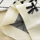 Girls Suit Diamond Bow Cardigan Pants Two-Piece Sets   202409 - TUZZUT Qatar Online Shopping