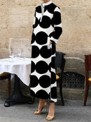 Women's  Loose  Sleeve Maxi Dress  1125795 - TUZZUT Qatar Online Shopping