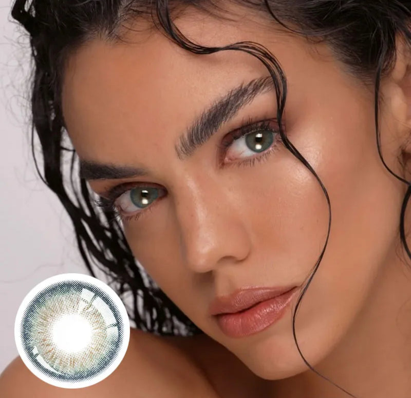 Unibling Galaxy Blue Contact Lenses for Eyes (1 Pair) - TUZZUT Qatar Online Shopping