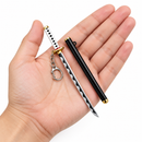 Mini Katana Sword Keychain with Black Sheath MT-25