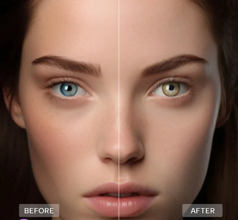 Unibling Dubai Brown Contact Lenses for Eyes (1 Pair) - TUZZUT Qatar Online Shopping