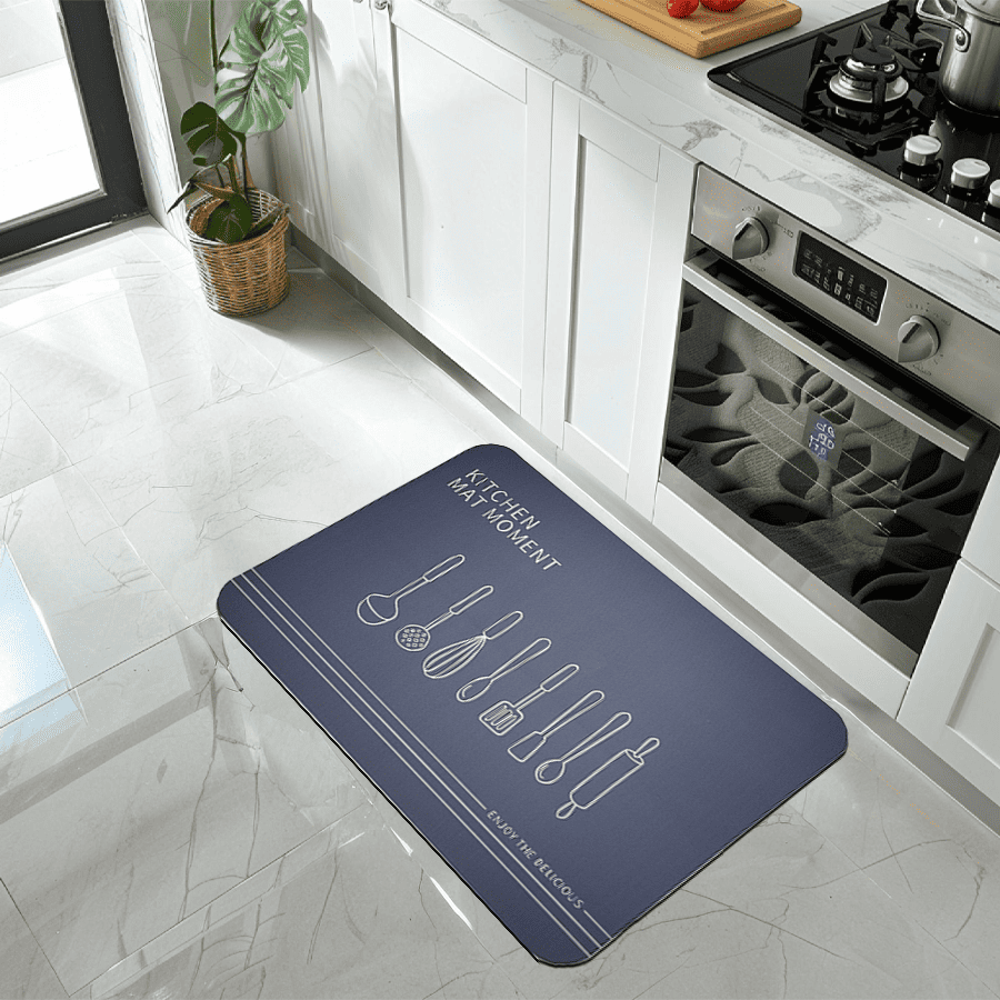 Super Absorbent Quick-drying Non-Slip Bathroom Floor Mat (Size: 40*60cm) Diatom Ooze Bath Mat - - 22004136