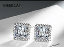 Stud Earrings For Women Princess Cut Earrings S281435 - TUZZUT Qatar Online Shopping