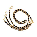 Bag Chain Small Golden Balls Non-fading Metal Adjustable Length Replacement Shoulder Strap - TUZZUT Qatar Online Shopping