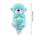 Children's Gift Toy Baby Plush Gift Luminous Bear Breathing Doll 008139001 - TUZZUT Qatar Online Shopping