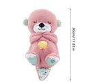 Children's Gift Toy Baby Plush Gift Luminous Bear Breathing Doll 008139001 - TUZZUT Qatar Online Shopping