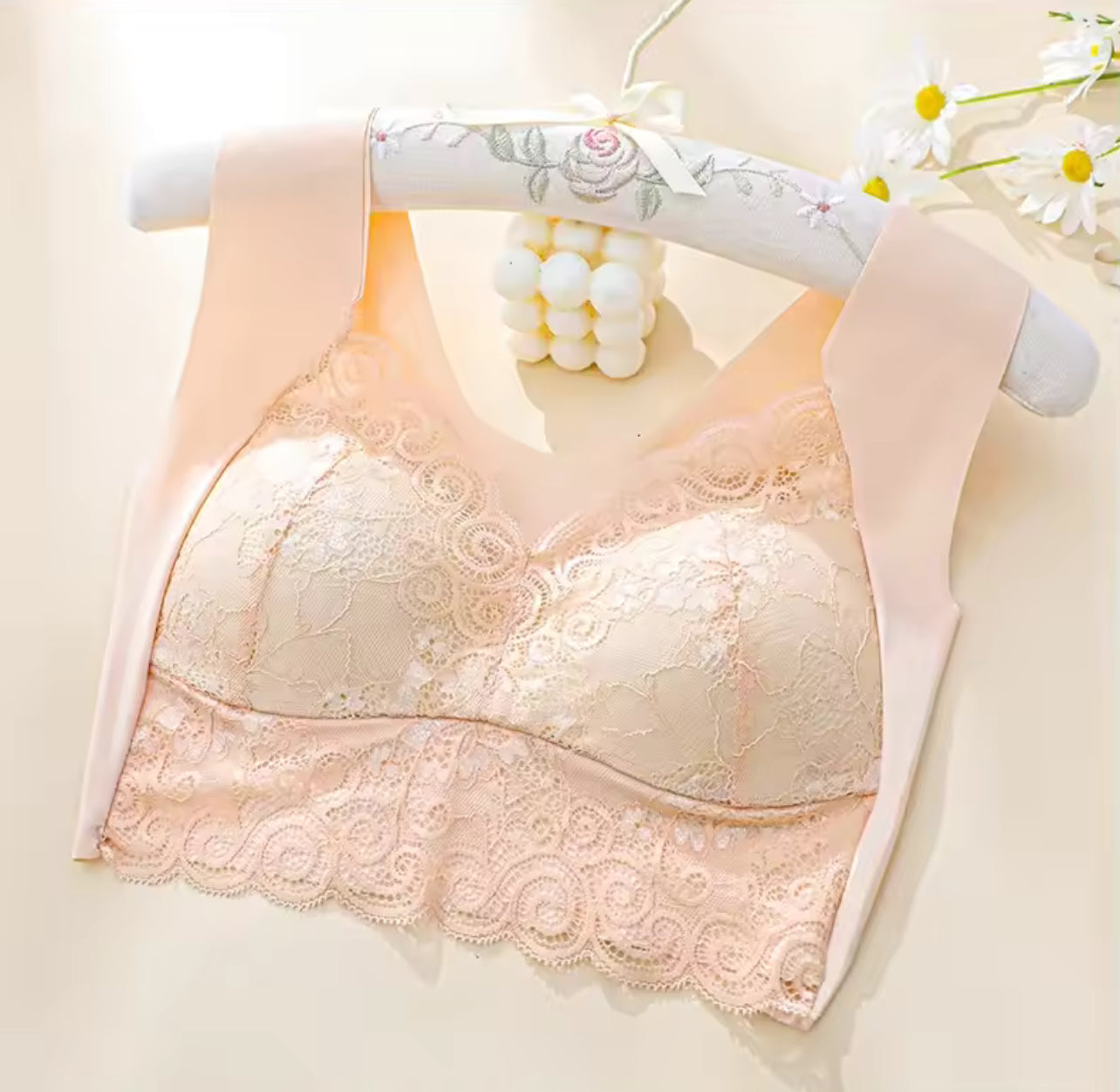 Women Lace Gathered Beauty Back Wireless Bralette Push Up Underwear-wb11/50225 Women Lace Gathered Beauty Back Wireless Bralette Push Up Underwear-wb11/50225