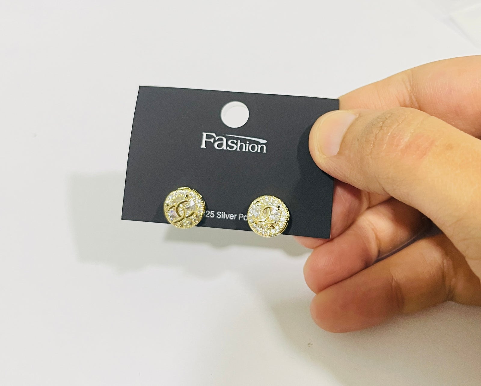 Alphabet Earrings Women's Luxury Small Stone Earrings X4445860 Alphabet Earrings Women's Luxury Small Stone Earrings X4445860