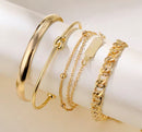 4pcs Women's Bracelets 544800 - TUZZUT Qatar Online Shopping