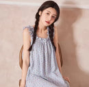 Spring Summer Sweet Pure Cotton Nightdress Women 1571125 - TUZZUT Qatar Online Shopping