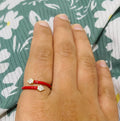 Open Adjusted Colorful Women Finger Band Rings - X4362614 - Tuzzut.com Qatar Online Shopping