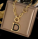 High-End Titanium Steel Long Luxury Necklace Women's S4316499 - TUZZUT Qatar Online Shopping