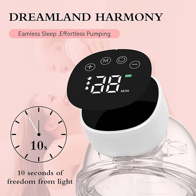 Wearable Electric Breast Pump MY-376 - TUZZUT Qatar Online Shopping