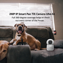 UNIARCH Smart Pan & Tilt 
Wi-Fi Security Camera Uho-S1 - Tuzzut.com Qatar Online Shopping