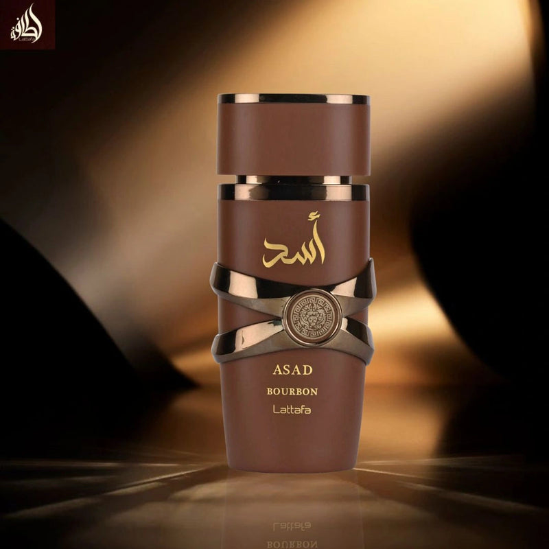 Afnan 9pm EDP 100ml & Lattafa Asad Bourbon EDP 100ml | An Irresistible Duo of Fresh Spice & Warm Indulgence (Bundle) - TUZZUT Qatar Online Shopping